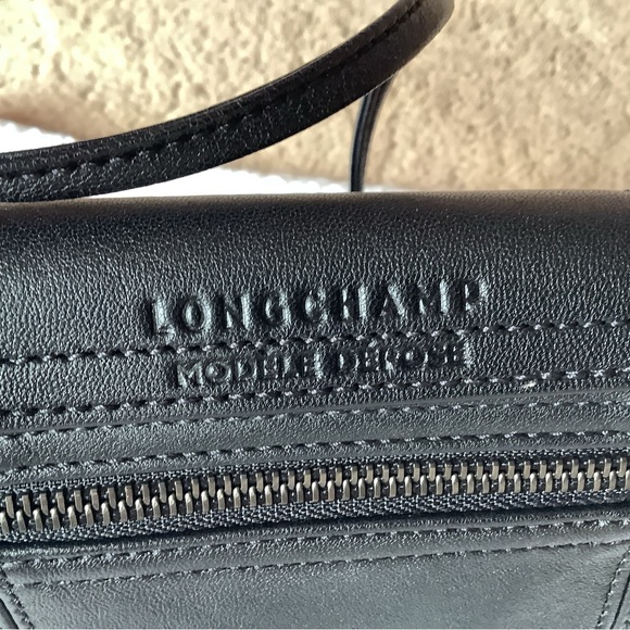 Longchamp le pliage cuir small crossbody - Picture 8 of 10